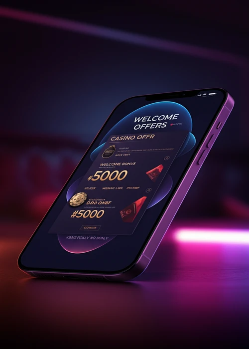 Detailed view of Betmac Casino's bonus page, highlighting the initial deposit offer and various promotional graphics.